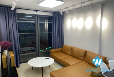 A furnished apartment with 2 bedrooms for rent in D'Capital, Cau Giay District